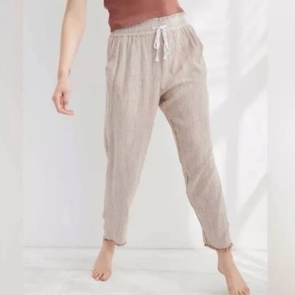 BNWT aerie high waisted gauze striped beach pants🐚☀️🐠